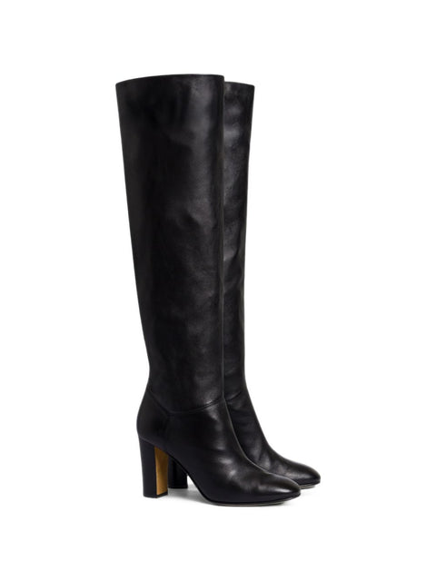 032C Faux leather boots