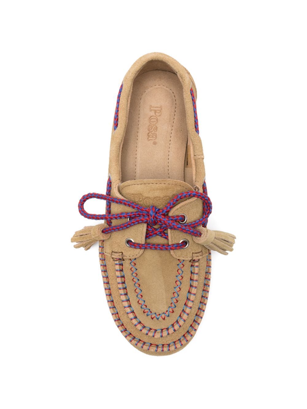 032C POSA Flat shoes CAMEL