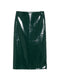 032C Samantha faux leather skirt