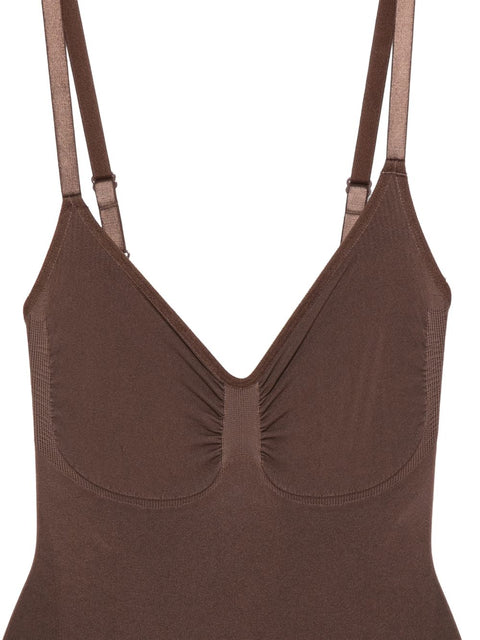 032C Seamless thong bodysuit