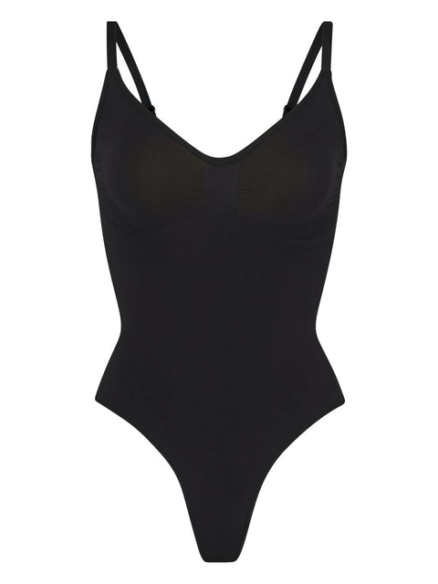 032C Seamless thong bodysuit