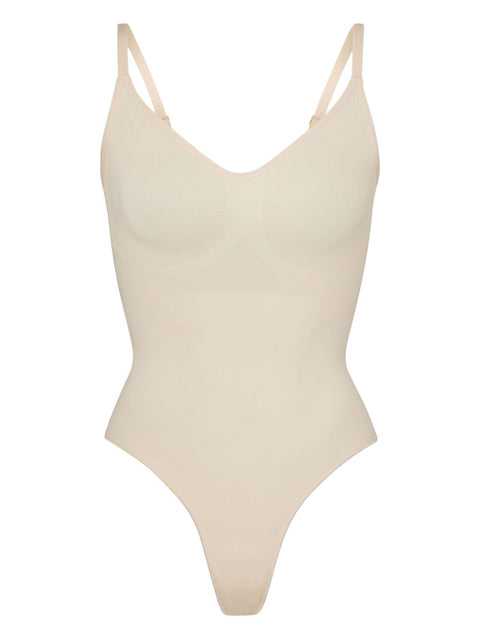 032C Seamless thong bodysuit