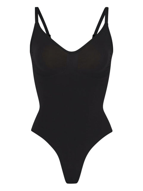 032C Seamless thong bodysuit