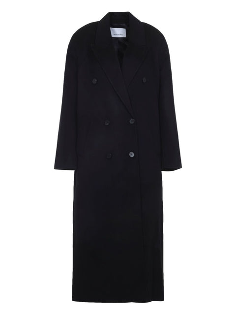 032C THE FRANKIE SHOP Coats BLACK