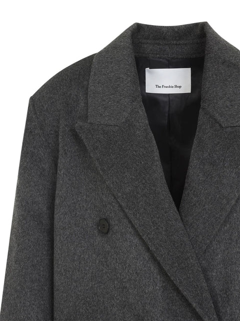 032C THE FRANKIE SHOP Coats DARK GREY