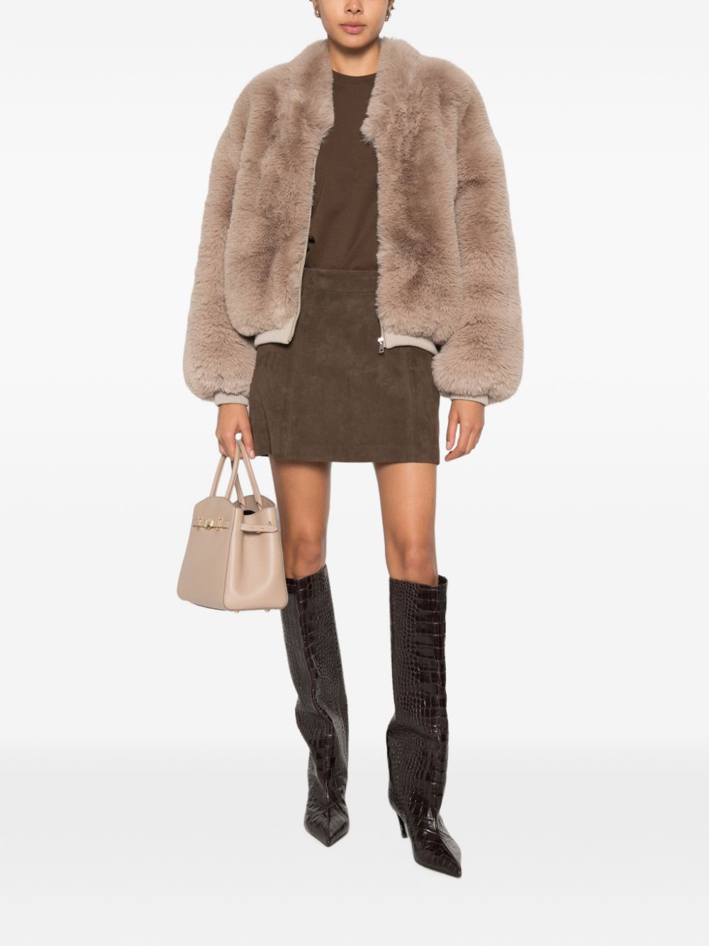 032C THE FRANKIE SHOP Coats GREY