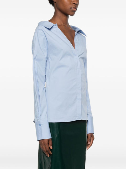 032C THE FRANKIE SHOP Shirts LIGHT BLUE