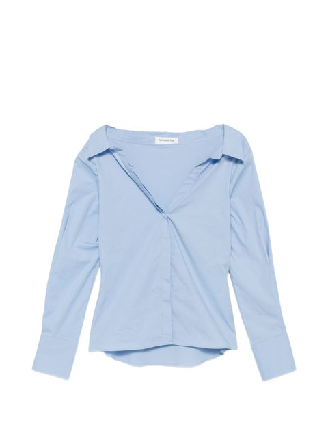 032C THE FRANKIE SHOP Shirts LIGHT BLUE