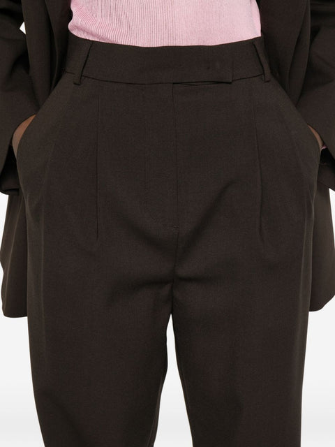 032C THE FRANKIE SHOP Trousers BROWN