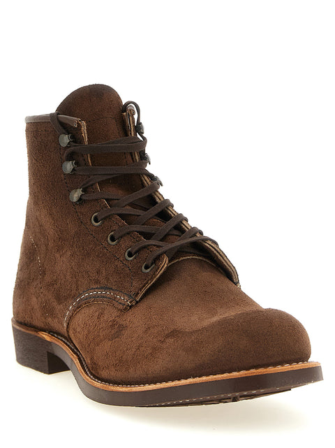 Red Wing Shoes Blacksmith Lace-up Ankle Boots