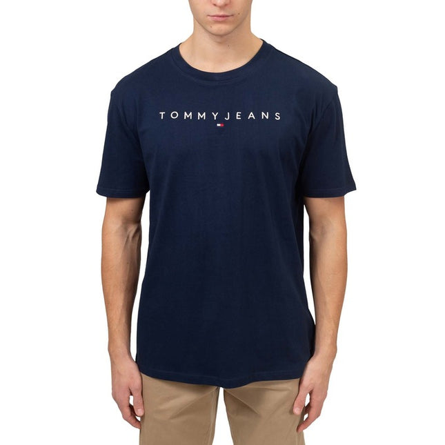 Tommy Hilfiger Jeans Men T-Shirt-Clothing T-shirts-Tommy Hilfiger Jeans-blue-S-Urbanheer
