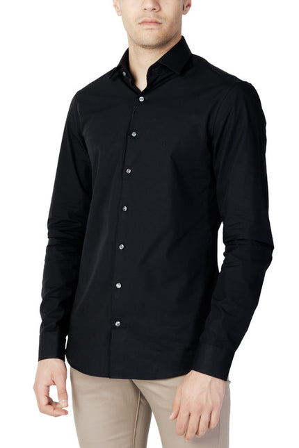 Calvin Klein Men Shirt-Calvin Klein-black-38-Urbanheer