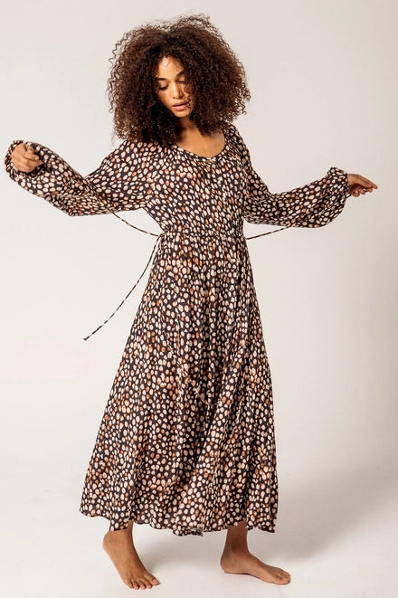 Noe Wild Panther Dress-Dresses-Thais Amich-M/L-Urbanheer