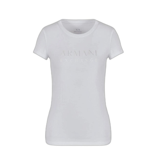 Armani Exchange Women T-Shirt-Clothing T-shirts-Armani Exchange-white-XS-Urbanheer