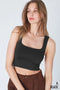 Clean Line Square Neck Top-TOP-NIKIBIKI-Black-Urbanheer