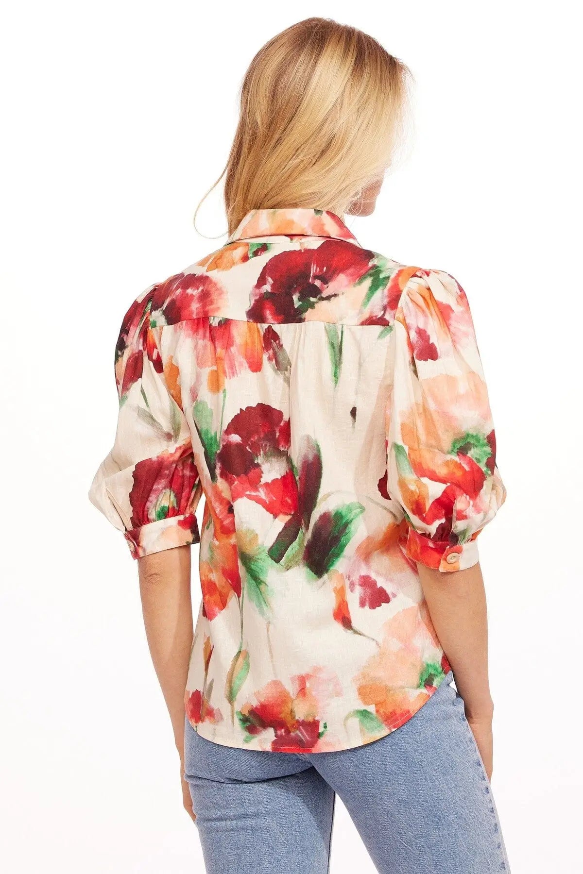 Palmira Top - Wild Poppies-Clothing - Women-Eva Franco-XXS-Urbanheer