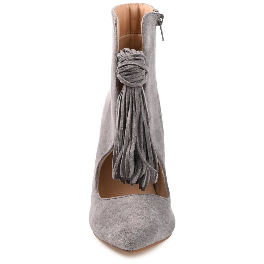 Journee Collection Women's Tru Comfort Foam™ Cameron Bootie Grey-Bootie-Journee Collection-6-Urbanheer