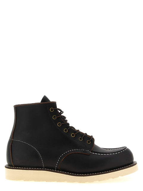 Red Wing Shoes Classic Moc Toe Lace-up Ankle Boots