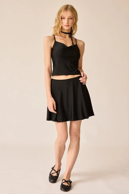 Clara Knit Top And Skort Set-Top and Skort-Papermoon-S-Urbanheer