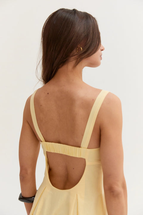 Valerie Bustier Fit and Flare Dress