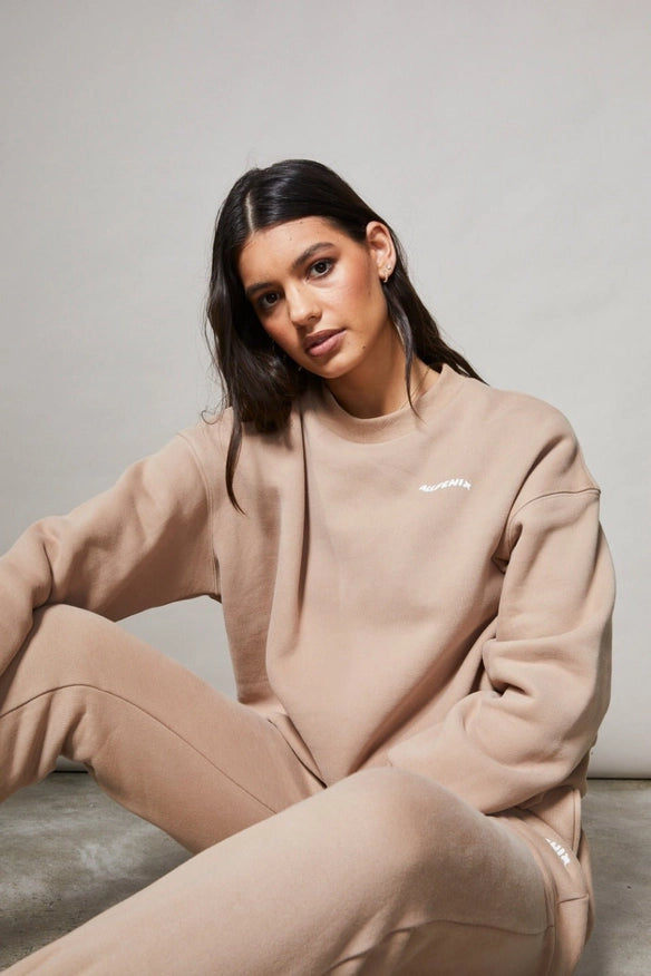 Waves Jumper (Hazelnut)-Jumpers-All Fenix-XS-Urbanheer