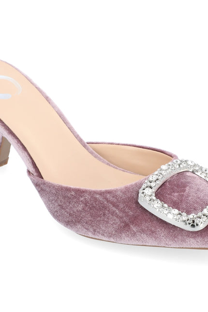 Journee Collection Women's Rishie Pump Lilac-Shoes Pumps-Journee Collection-5.5-Urbanheer