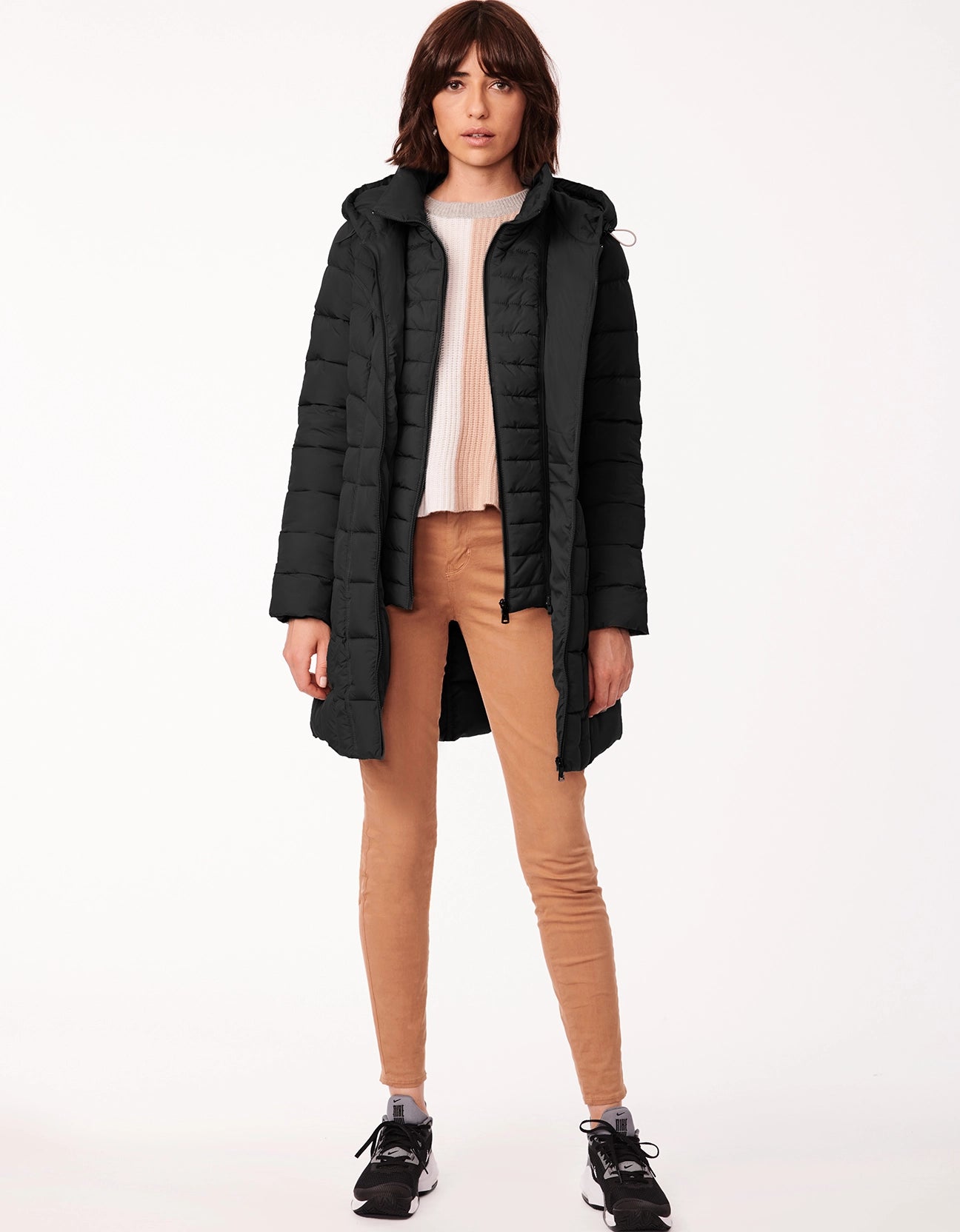 Princess Seam Walker Puffer - Black-Clothing - Women-Bernardo-Black-XS-Urbanheer