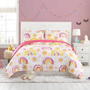Rainbows & Suns Comforter Set (2Pc/3Pc) By Urban Playground-peking handicraft-T/TXL-Urbanheer