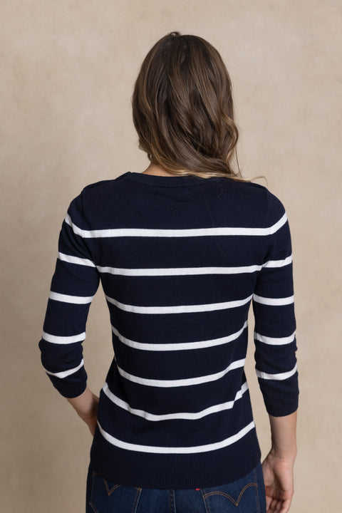 AMANDA crew-neck jumper