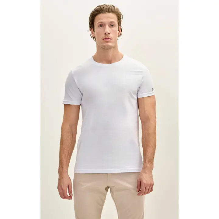 100% Cotton White T-Shirt