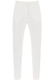 Pinko Bello Cigarette Pants White-Pants-Pinko-White-40-Urbanheer