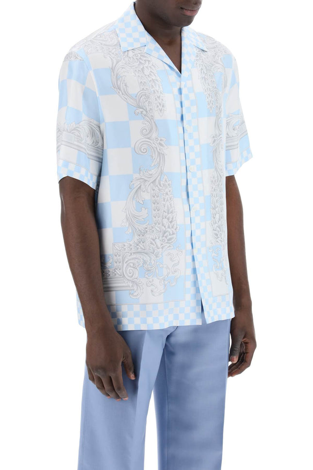 Versace printed silk bowling shirt in eight Men Mixed colours-shirt-Versace-48-Urbanheer