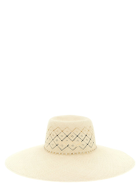 Maison Michel Blanche Hat