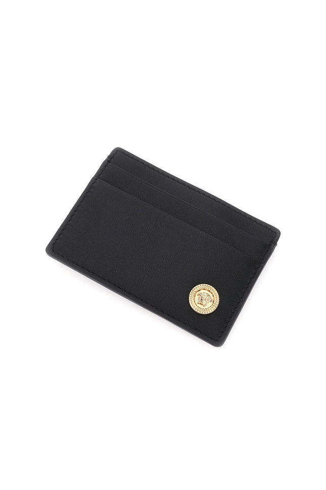 Versace Leather Medusa Cardholder-cardholder-Versace-black-standart-Urbanheer