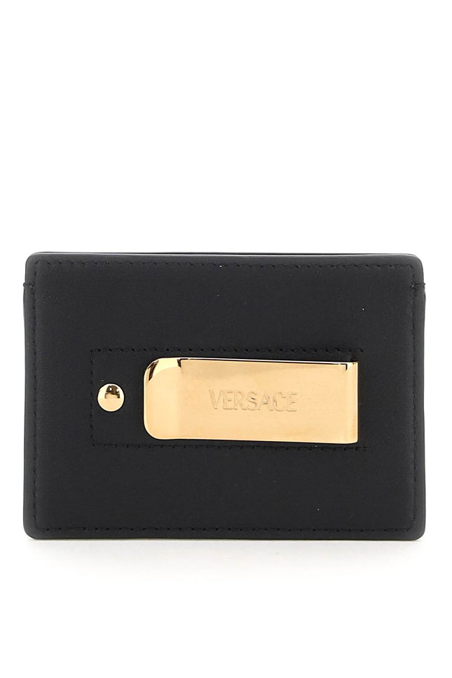 Versace Leather Medusa Cardholder-cardholder-Versace-black-standart-Urbanheer