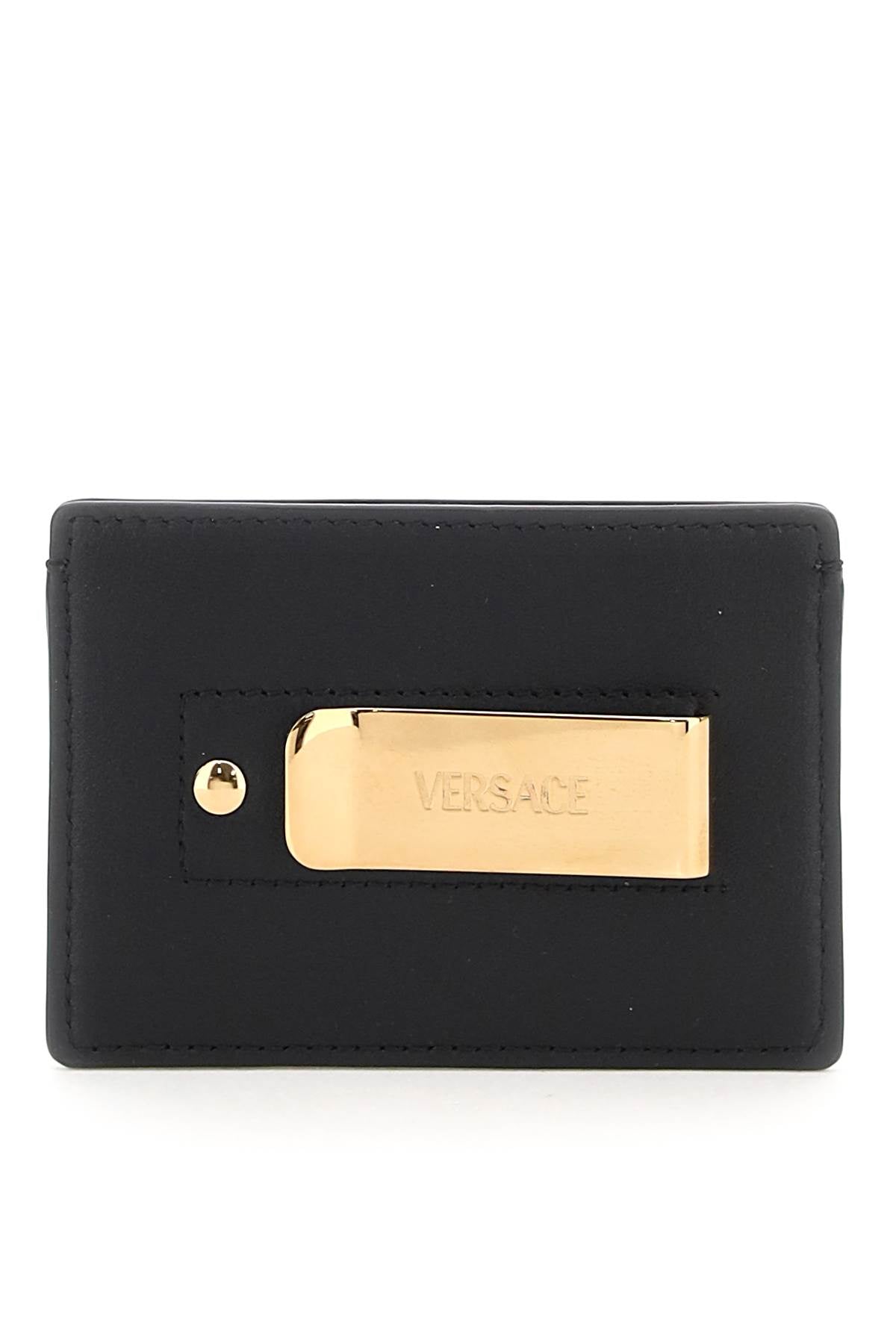 Versace Leather Medusa Cardholder-cardholder-Versace-black-standart-Urbanheer