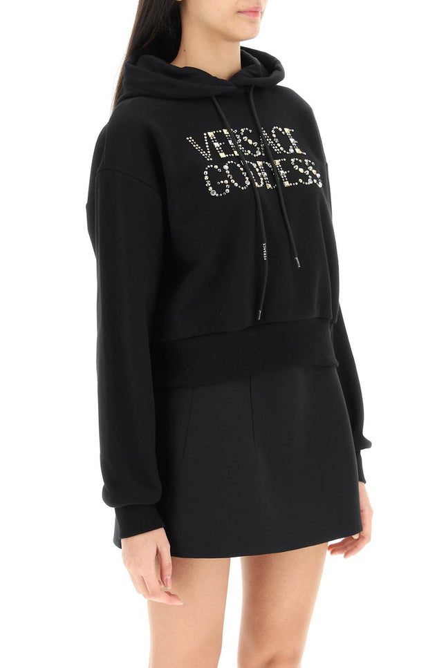 Versace Studded Logo Hoodie-Hoodie-Versace-40-Urbanheer