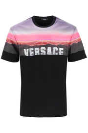 Versace Versace Hills T-Shirt-Clothing - Men-Versace-Black-S-Urbanheer
