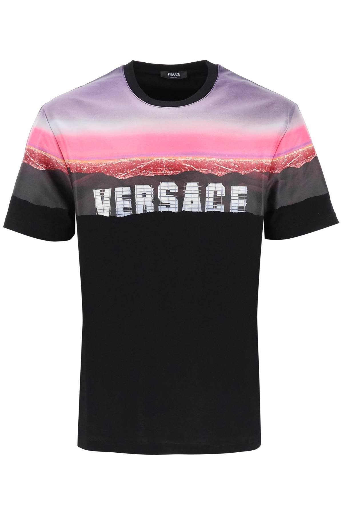 Versace Versace Hills T-Shirt-Clothing - Men-Versace-Black-S-Urbanheer