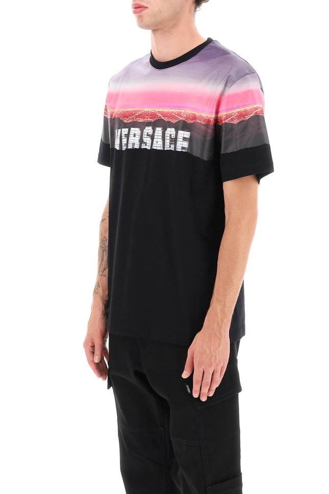 Versace Versace Hills T-Shirt-Clothing - Men-Versace-Black-S-Urbanheer