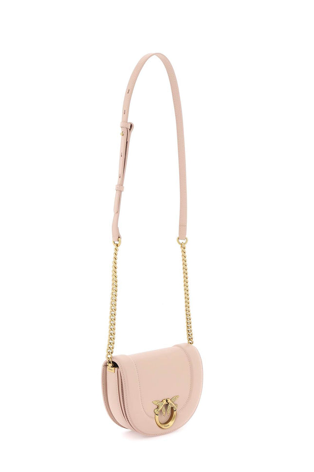 Pinko mini love bag click round leather shoulder bag Pink-Bag-Pinko-os-Urbanheer
