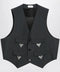 Versace Grey mohair wool vest