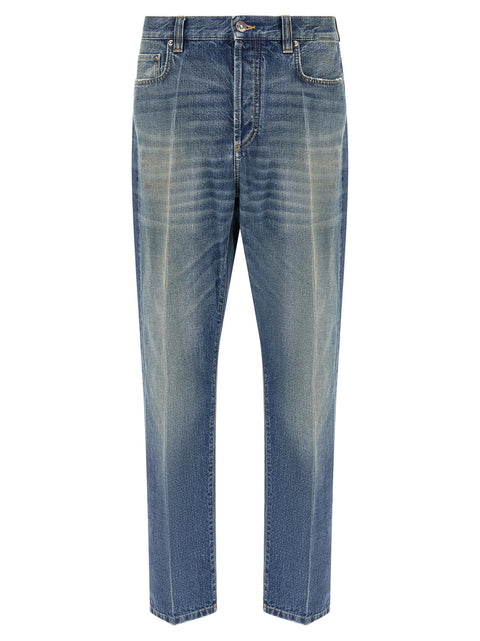 Versace Distressed Jeans