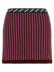 Versace Crochet Knit Skirt