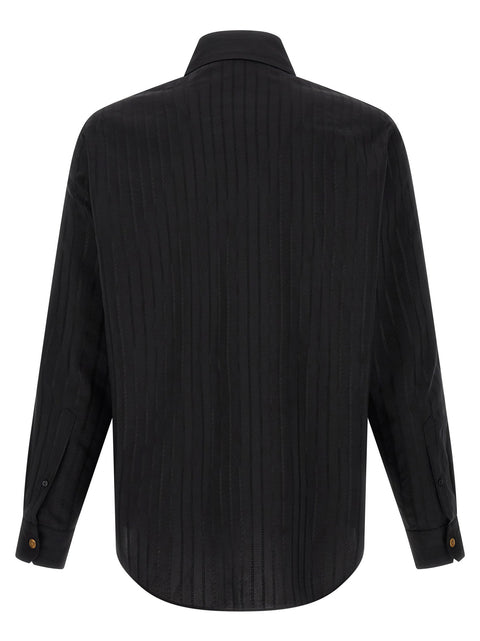 Versace Jacquard Silk Shirt