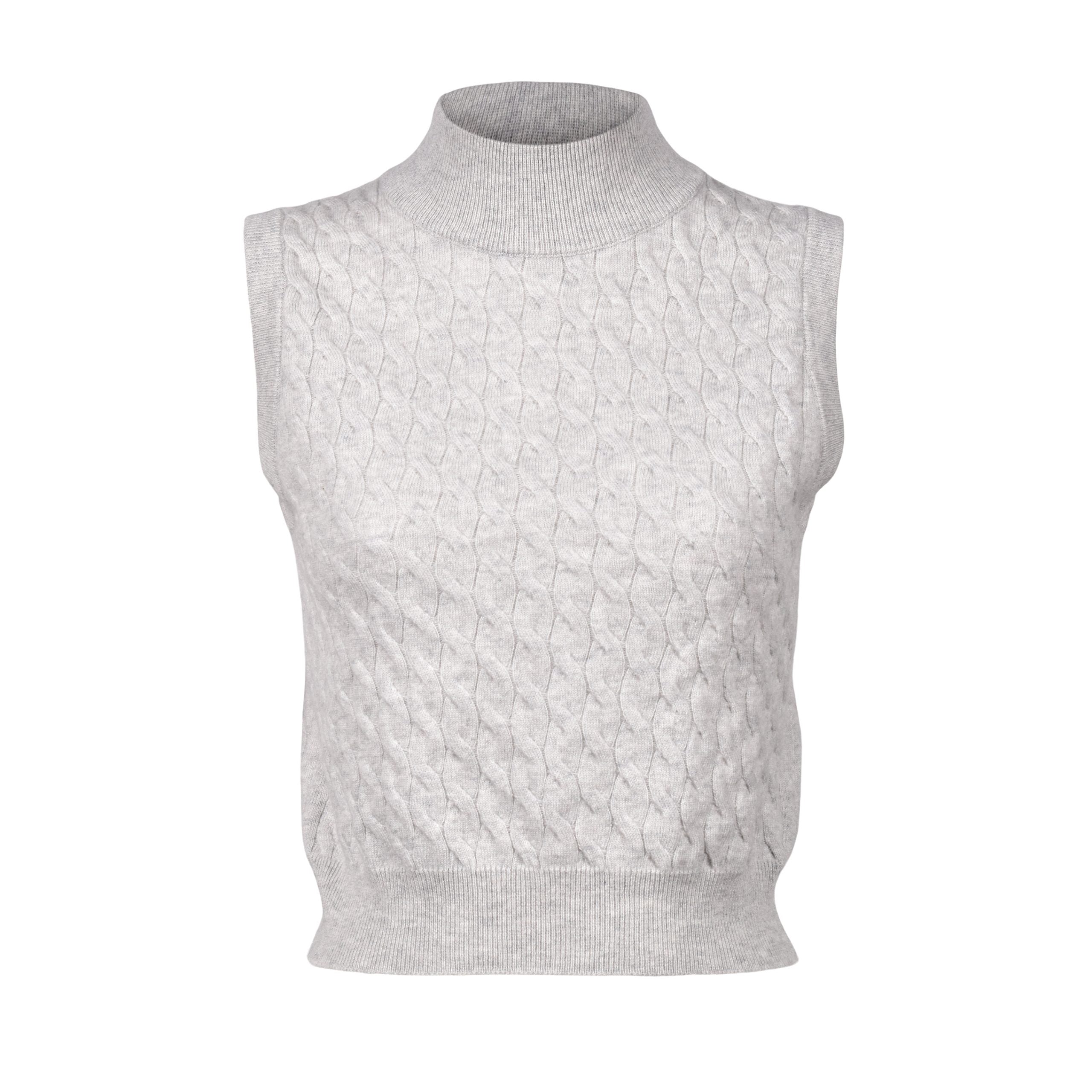 Brunello Cucinelli Gray Cashmere Sweater