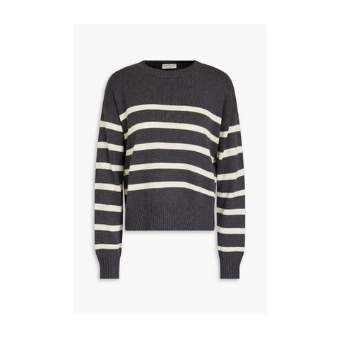 Brunello Cucinelli Beige Cashmere Sweater