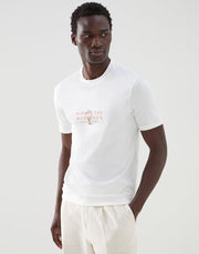Brunello Cucinelli White Cotton T-Shirt