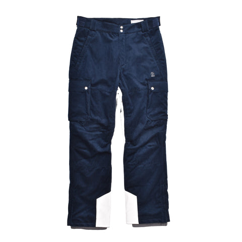 Brunello Cucinelli Navy Blue Cotton Joggers (Workout Pants)