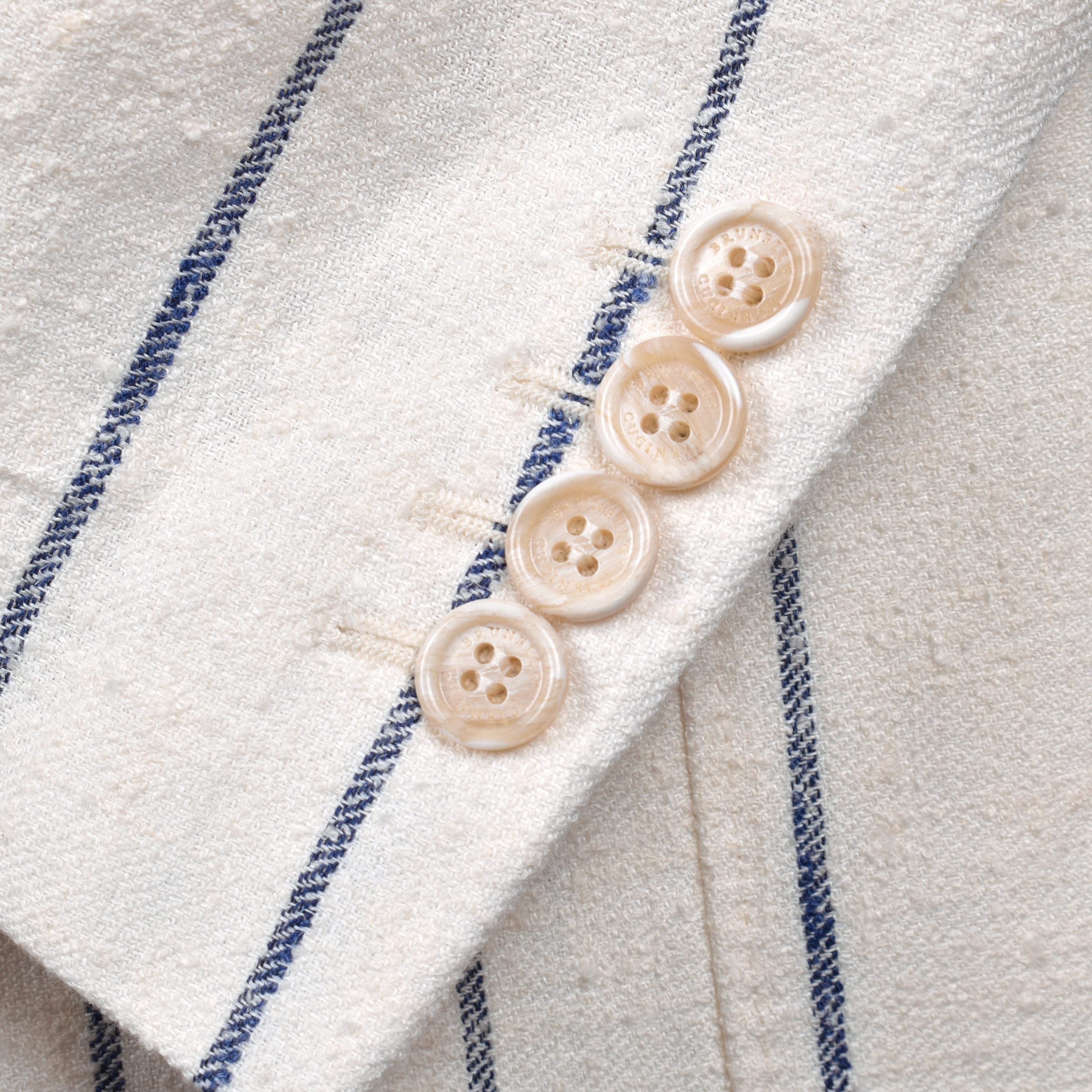 Brunello Cucinelli Bicolor Linen Blazer